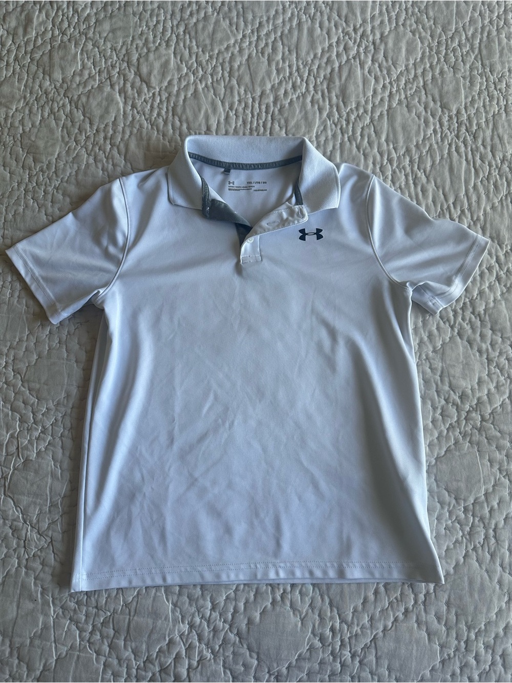 Under Armour White Polo